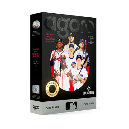In Stock! 2026 Agoro Niue MLB National League Blind Box 1/2 oz Silver Coin