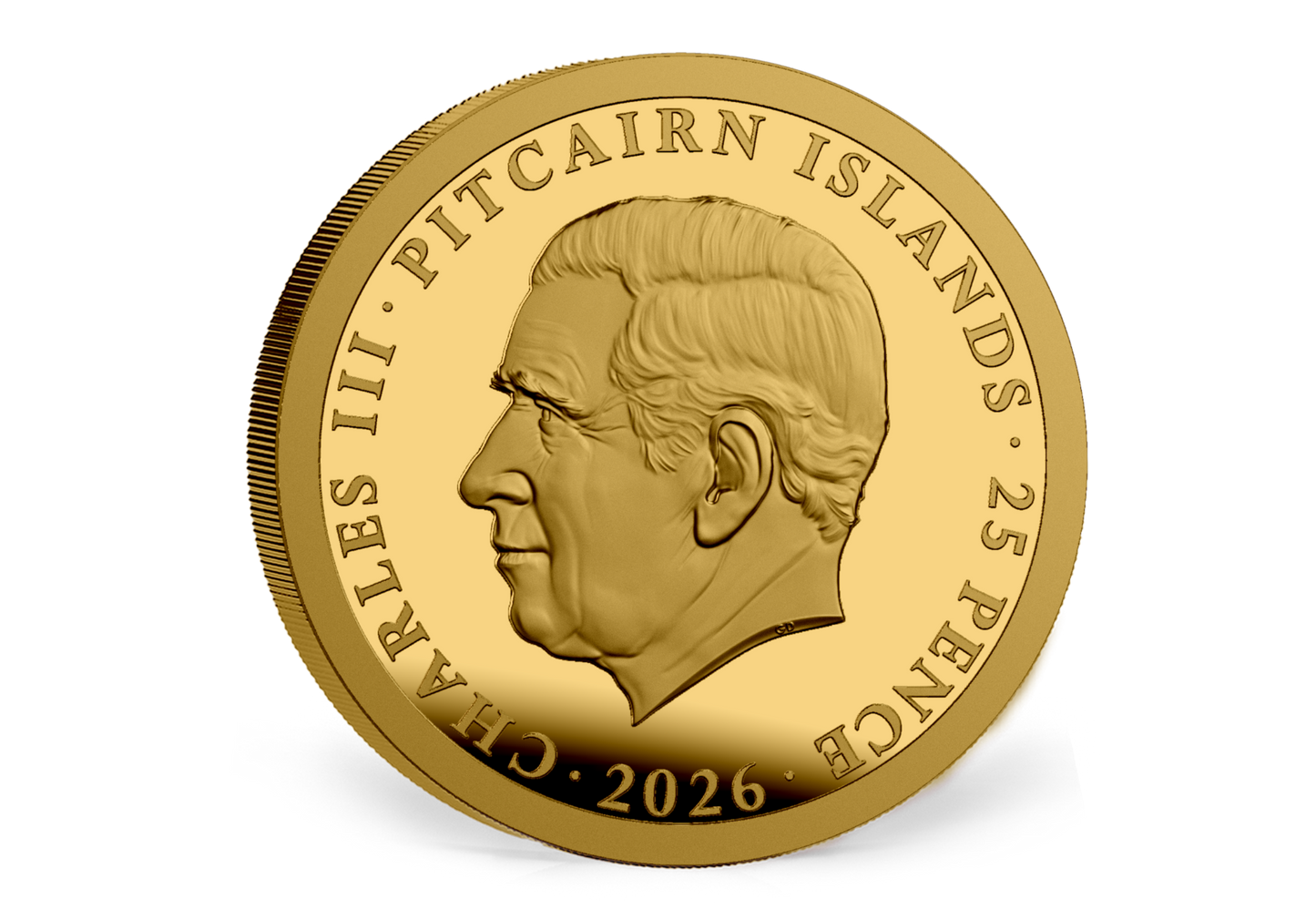 2026 Pitcairn Islands Queen's Beast Lion 1/100 oz Gold Coin (07/03)