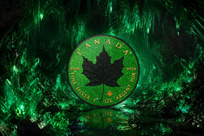 2026 Canada Maple Leaf Green Monster Edition 1 oz Silver Coin (07/17)