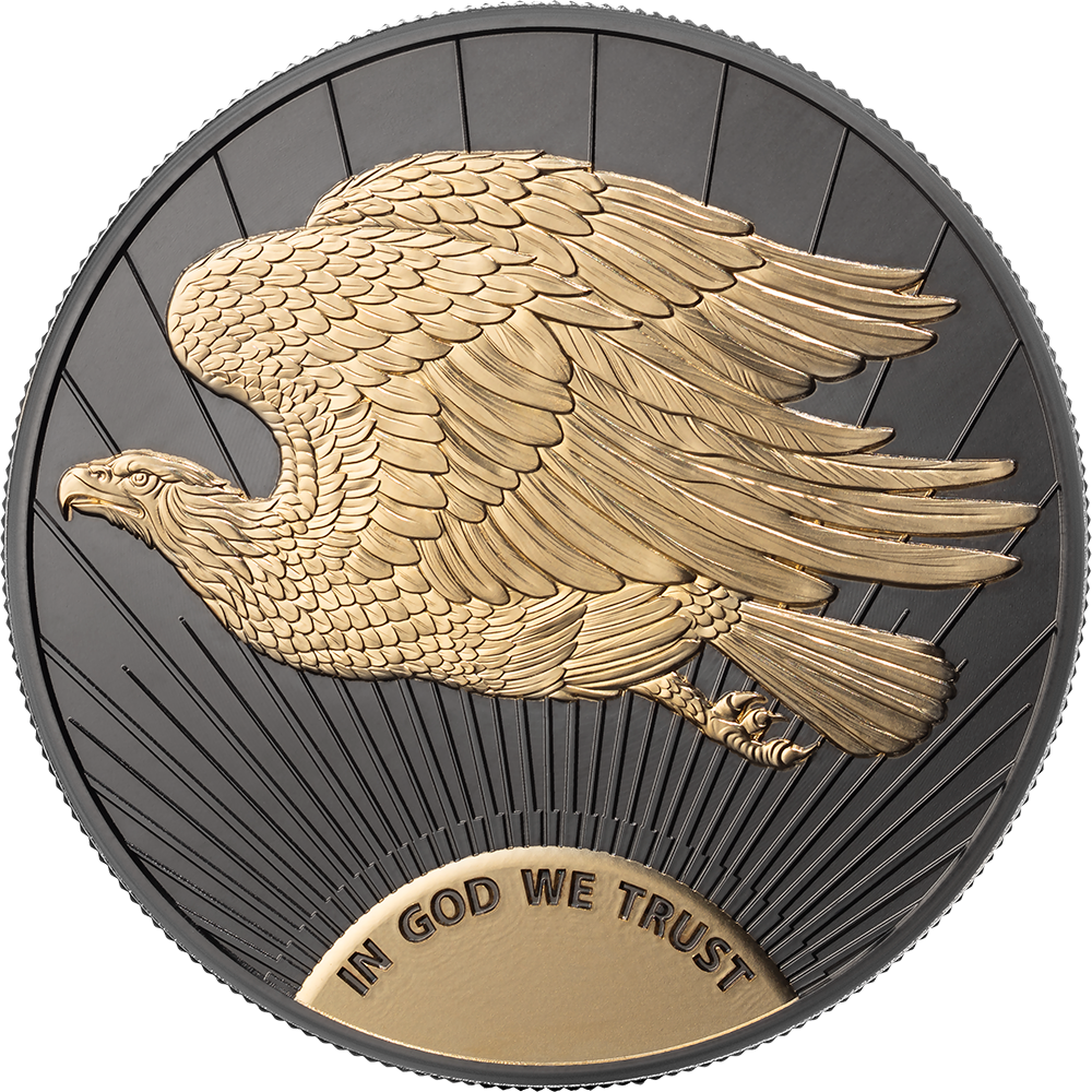 2027 United Crypto States Double Eagle 1 oz Silver Coin