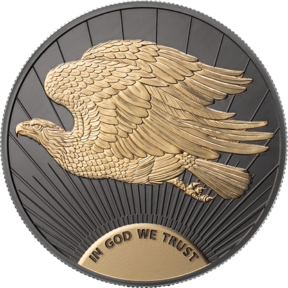 2027 United Crypto States Double Eagle 1 oz Silver Coin