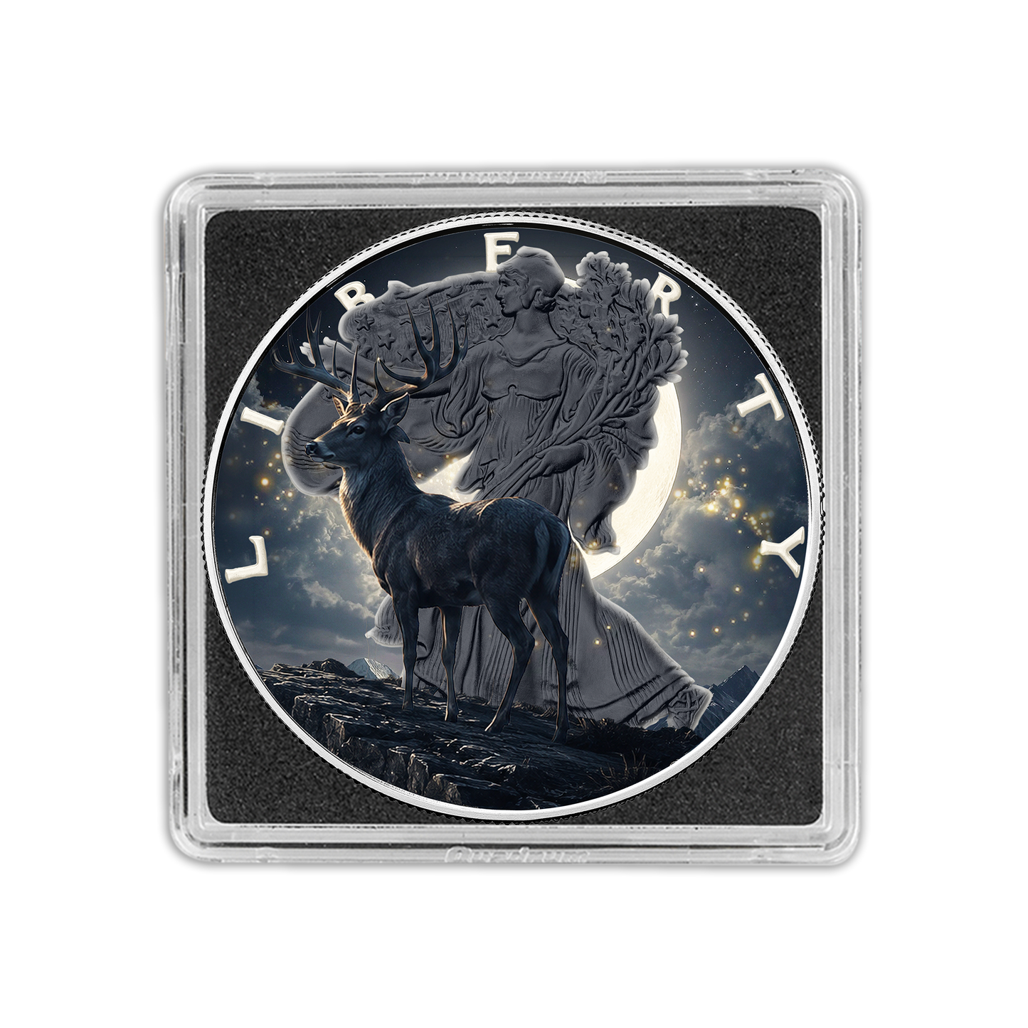 2026 U.S. Eagle Full Buck Moon Edition 1 oz Silver Coin (07/30)