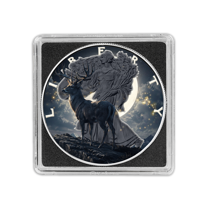 2026 U.S. Eagle Full Buck Moon Edition 1 oz Silver Coin (07/30)