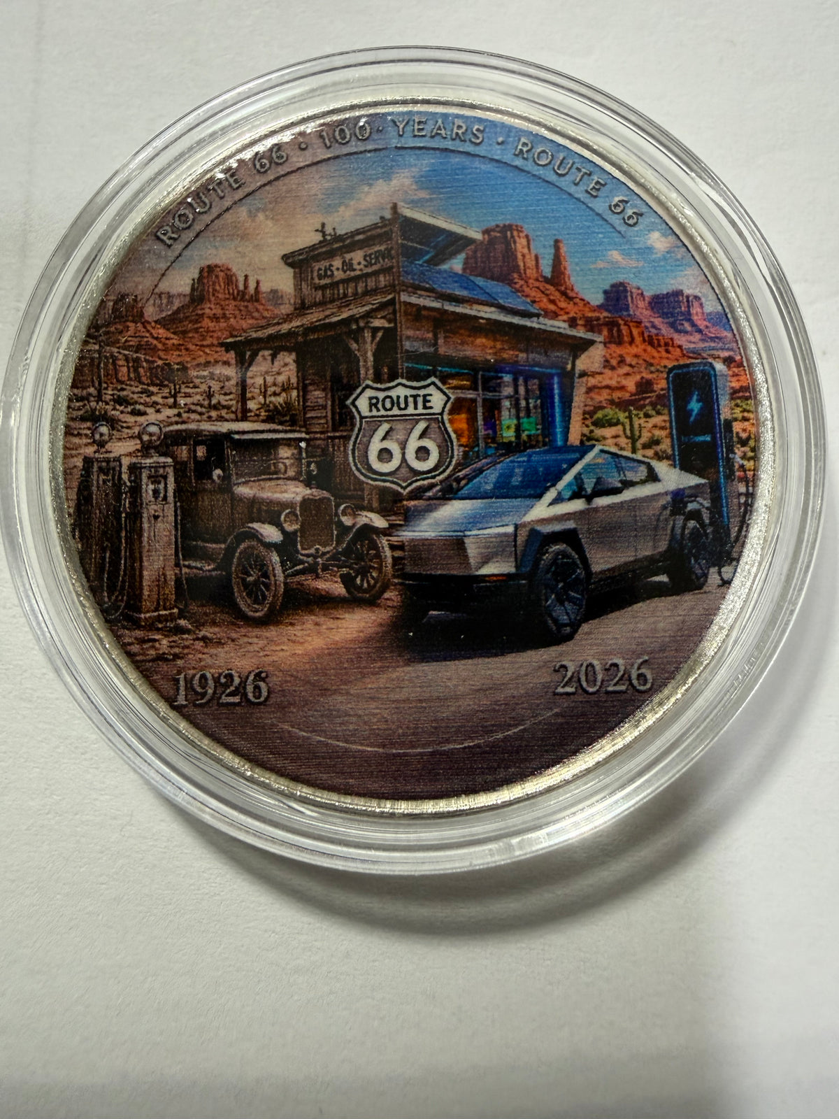 Route 66 - 100th Anniversary 1 oz Silver Round