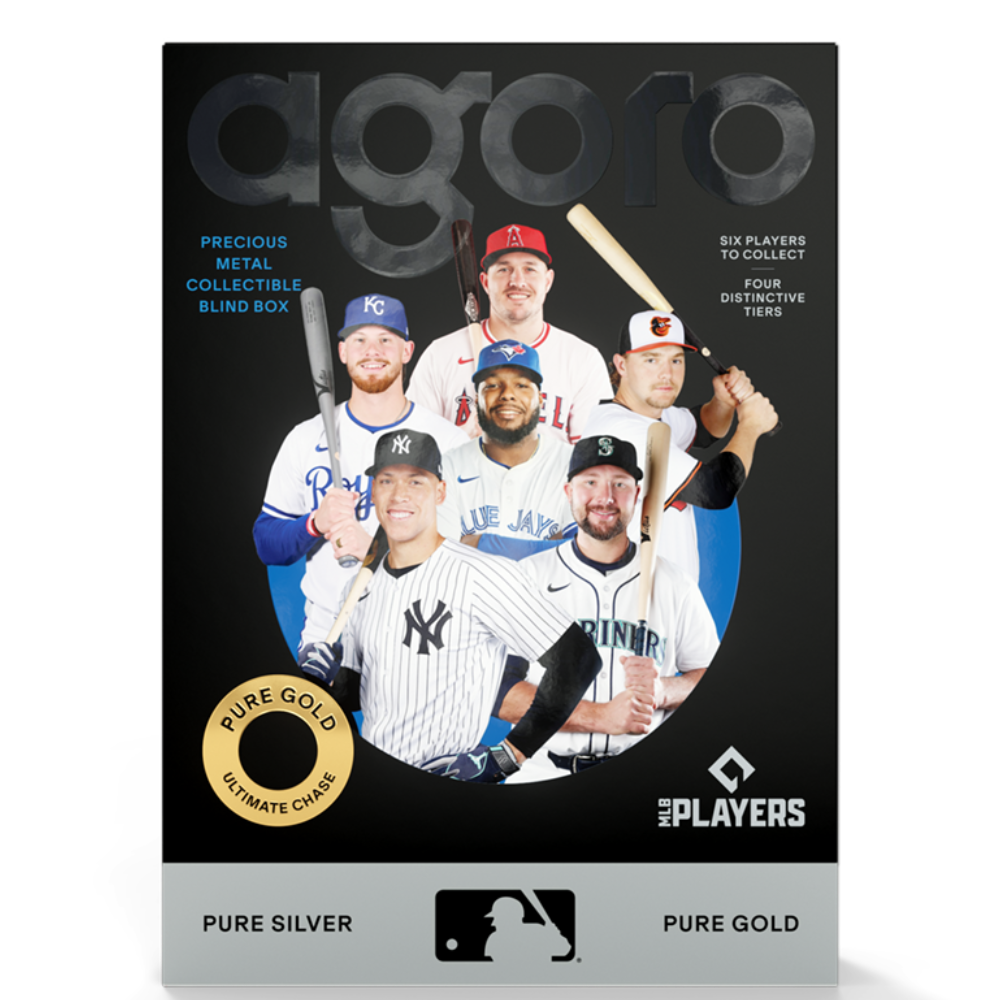 In Stock! 2026 Agoro Niue MLB American League Blind Box 1/2 oz Silver Coin