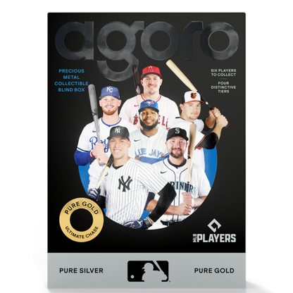 In Stock! 2026 Agoro Niue MLB American League Blind Box 1/2 oz Silver Coin