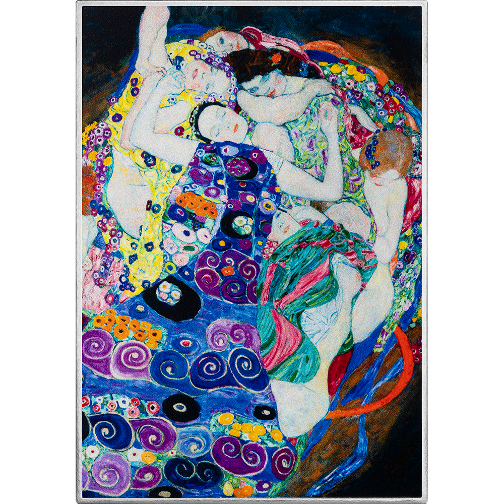 2027 Cameroon Art Gallery - The Maiden by Klimt 1 oz Silver Coin