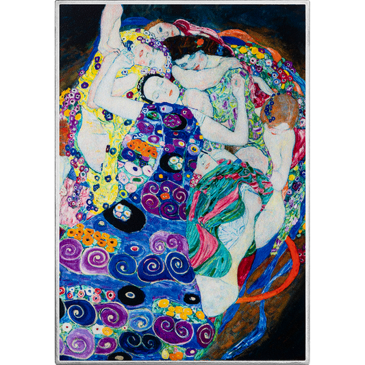 2027 Cameroon Art Gallery - The Maiden by Klimt 1 oz Silver Coin