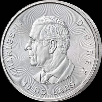 2023-2024 Canada Ice Age Rhodium Diamond Crystal Edition 2 x 2 oz Silver Coin Set (07/07)