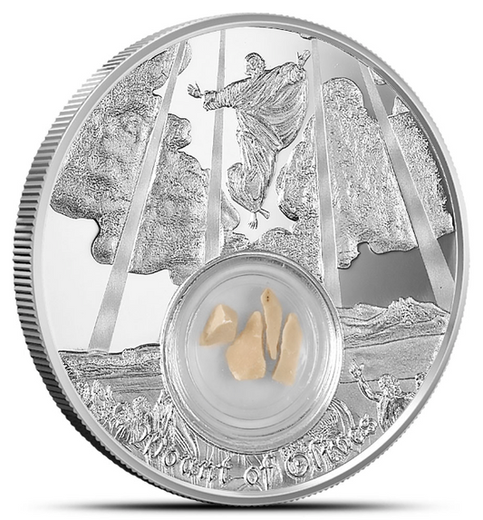 Factory Special! 2025 Mesa Grande Footsteps of Jesus - Ascension (Mount of Olives) 1 oz Silver Coin