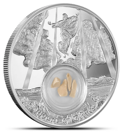 Factory Special! 2025 Mesa Grande Footsteps of Jesus - Ascension (Mount of Olives) 1 oz Silver Coin