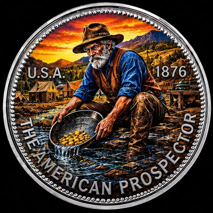 2026 Engelhard 250 Years of USA Prospector Colorized 4 x 1/2oz Silver Round Set