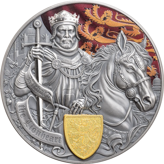 2026 Samoa Richard the Lionheart 2 oz Silver Coin