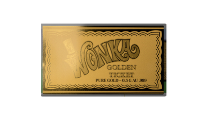 2027 Samoa Willy Wonka Golden Ticket 0.5g Gold Coin