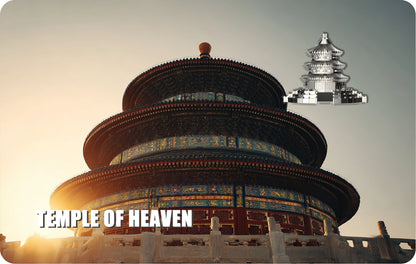2026 Liberia Temple of Heaven HR 1/10 oz Silver Coin in Card