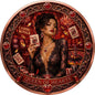 Casino Royale - Queen of Hearts Colorized 1 oz Copper Medal (07/03)