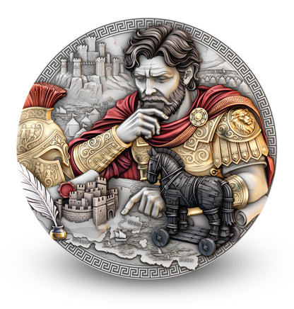 2026 Niue The Odyssey - Odysseus 2 oz Silver Coin (08/17)