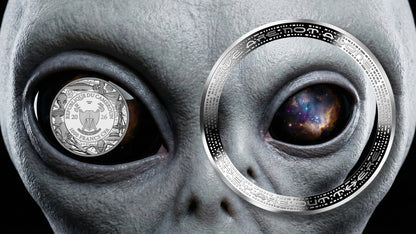 2026 Cameroon Alien Eye 1 oz Silver Coin (07/03)
