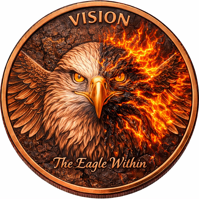 2026 Vision - The Eagle Within 1 oz Copper Round (07/14)