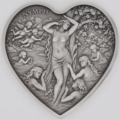 2026 Truth Guard Nymph Antiqued 1 oz Silver Coin (08/07)