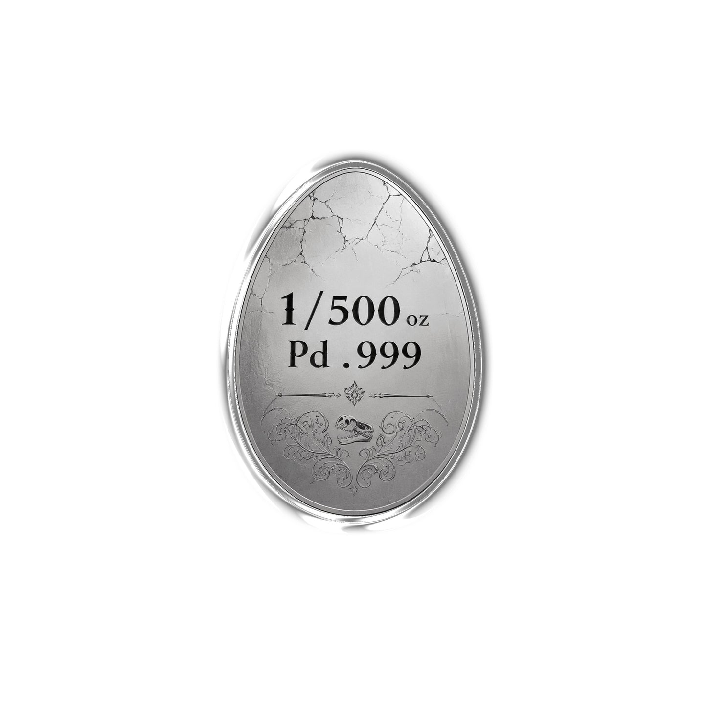 Pterosaur 1/500 oz Palladium Medal in Card (0622)
