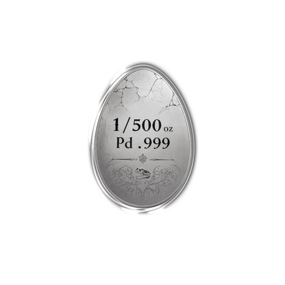 Pterosaur 1/500 oz Palladium Medal in Card (0622)