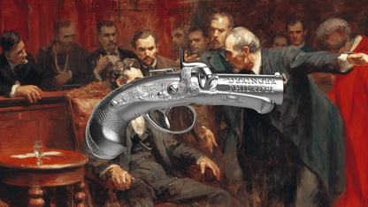 2026 Liberia Deringer Pistol Shaped 1 oz Silver Coin (07/13)