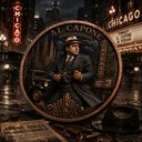 2026 Al Capone - The Capone Era Colorized 1 Kilo Copper Medal