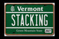 2027 VERMONT Stacking Across America License Plate Colorized 1 oz Copper Bar (Series 1) (07/07)