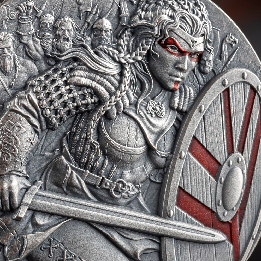 2026 Cameroon The Way to Valhalla - Lagertha 2 oz Silver Coin