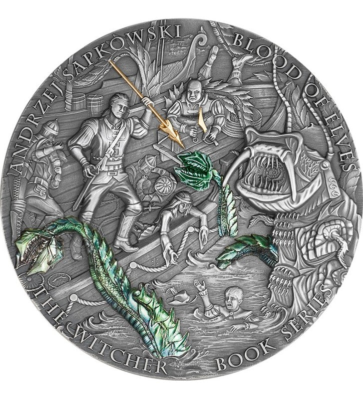 2026 Niue Witcher - Blood of Elves 200g Silver Coin (07/24)