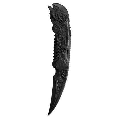 2027 Samoa Alien Dagger Shaped 1 oz Silver Coin (08/07)