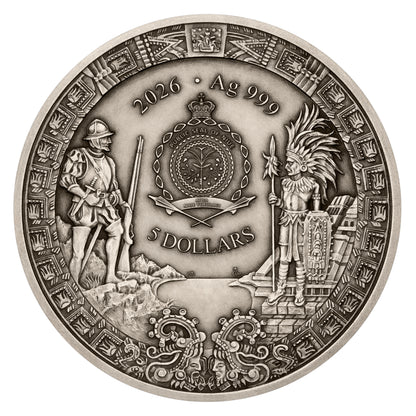 2026 Niue Greatest Treasures - Conquistadors 42g Silver Coin