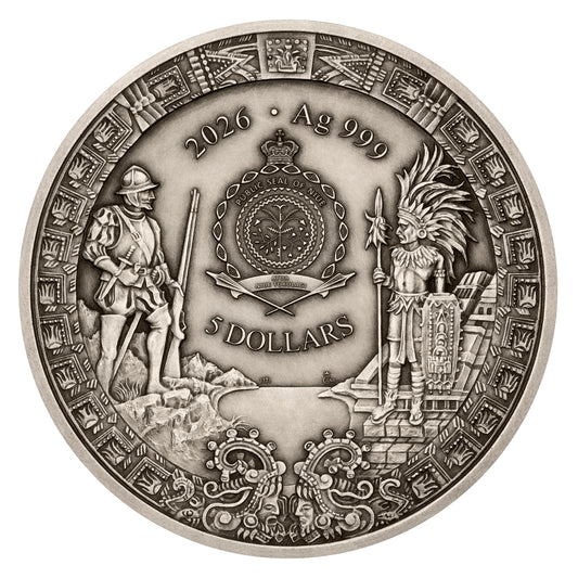 2026 Niue Greatest Treasures - Conquistadors 42g Silver Coin