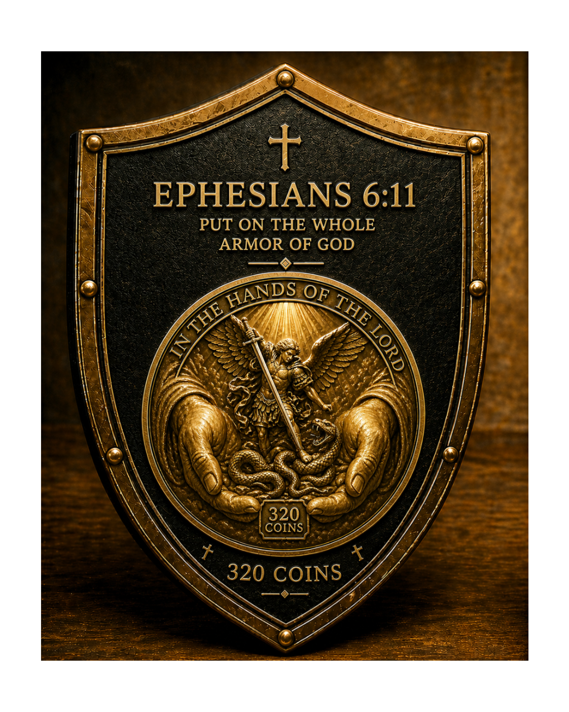Ephesians 6:11 1 oz Copper Medal in Card (06/08)