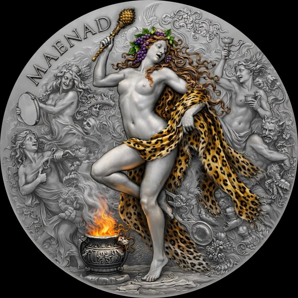 2026 Cameroon Maenad 2 oz Silver Coin