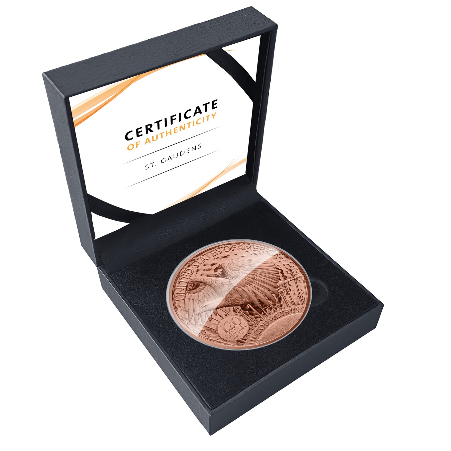 2027 Sioux Nation St. Gauden's Double Eagle 120th Ann. 5 oz Copper Coin - Capsule