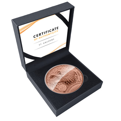 2027 Sioux Nation St. Gauden's Double Eagle 120th Ann. 5 oz Copper Coin - Capsule