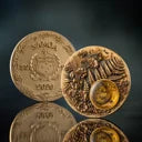 2026 Samoa Amber Mirage Lizard 2 oz Silver Coin