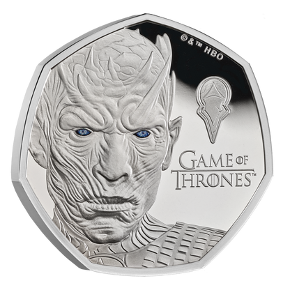 2026 Great Britain Game of Thrones Ice Proof Colorized 8g Silver Coin (07/11)