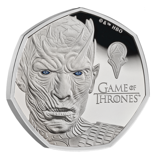 2026 Great Britain Game of Thrones Ice Proof Colorized 8g Silver Coin (07/11)