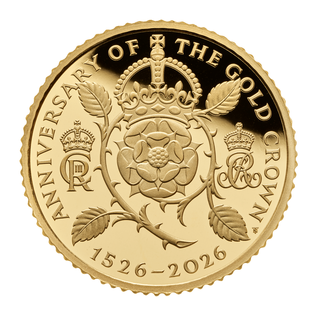 2026 Great Britain 500 Years of the Crown Proof 1/10 oz Gold Coin