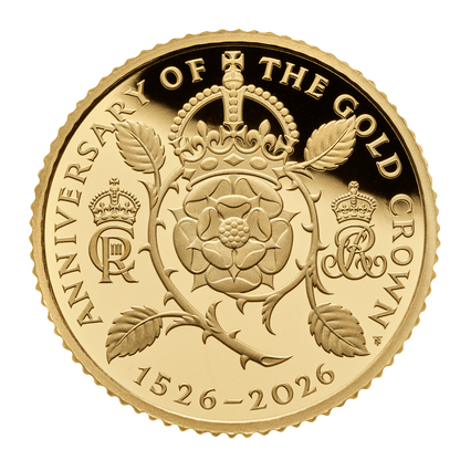 2026 Great Britain 500 Years of the Crown Proof 1/10 oz Gold Coin