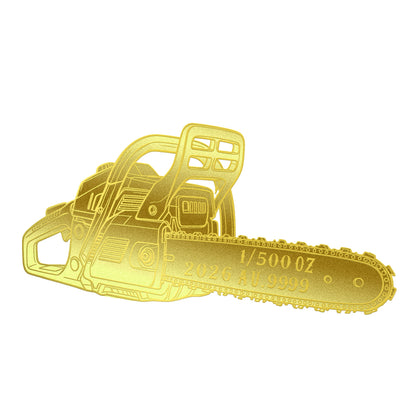 2026 Chainsaw Massacre Shaped 1/500 oz Gold in Card (06/16)