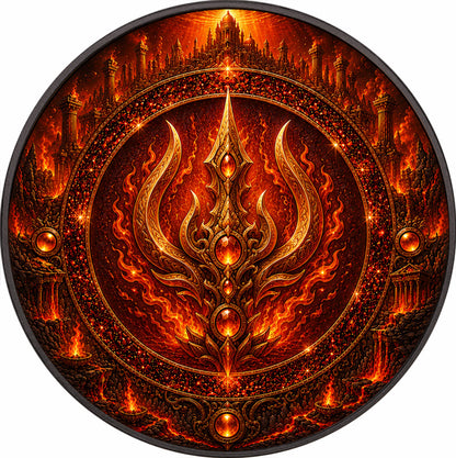 2026 Canada Maple Leaf Fire - Elemental Realms Diamond Dust 1 oz Silver Coin (08/07)