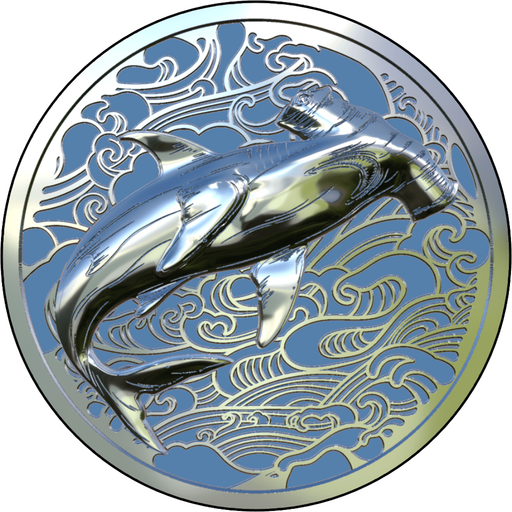 2026 Pitcairn Islands Ocean Wonders Hammerhead Shark UHR Proof 2 oz Silver Coin
