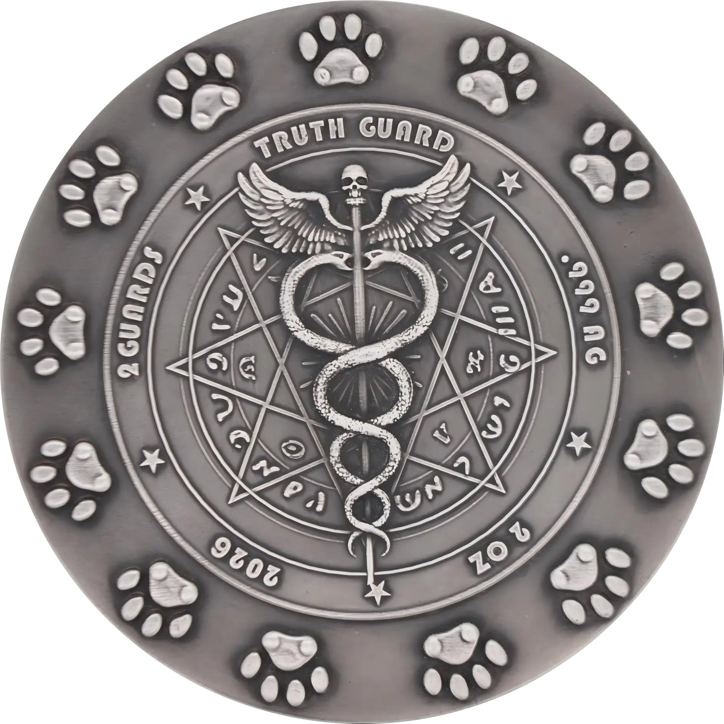 2026 Truth Guard World Canine Series - Poodle 2 oz Silver Coin