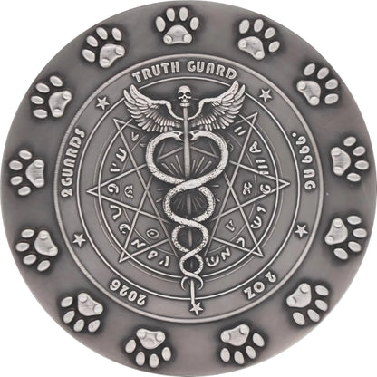 2026 Truth Guard World Canine Series - Poodle 2 oz Silver Coin
