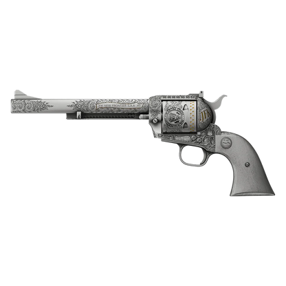 2027 Samoa JFK's Revolver Shaped 2 oz Silver Coin