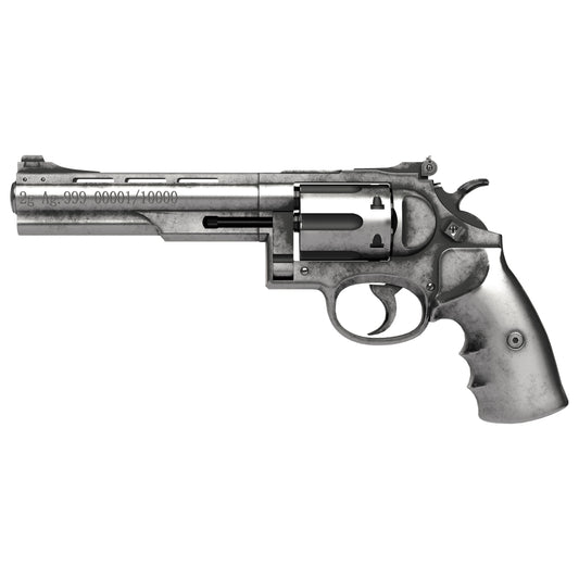 M500 Revolver Shaped 2g Silver Medal